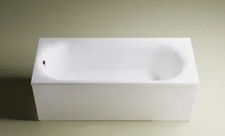 Ванна из искусственного камня Astra-Form Лира 01010050 170x70 см белый глянец